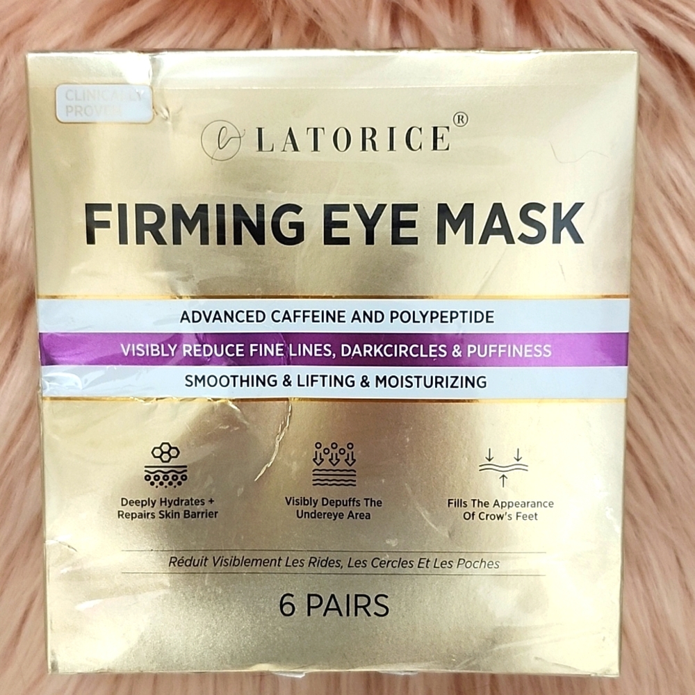 Brand New LATORICE FIRMING EYE MASK-6CT
